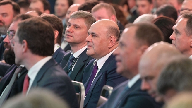 Михаил Мишустин на VII конференции «Цифровая индустрия промышленной России»