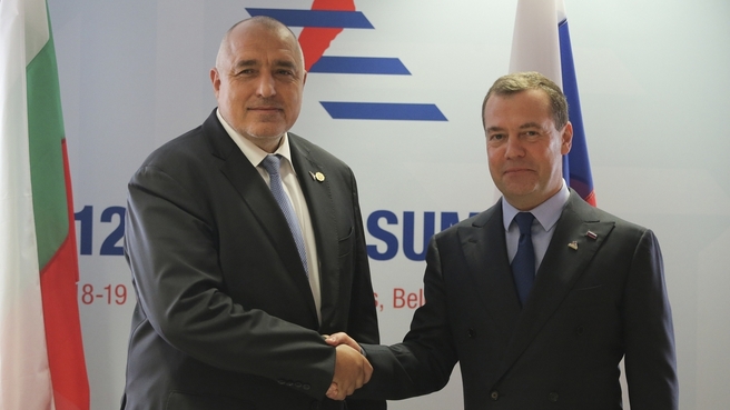 Встреча с Премьер-министром Болгарии Бойко Борисовым
