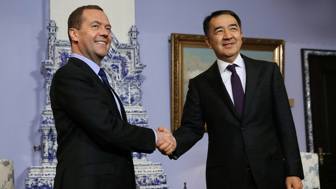 Беседа с Премьер-министром Республики Казахстан Бакытжаном Сагинтаевым