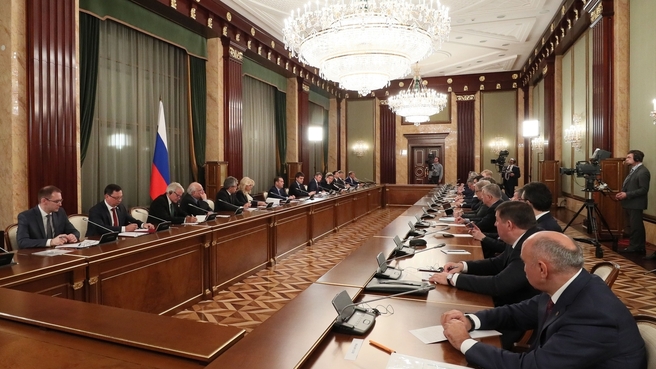 Встреча Дмитрия Медведева с членами Совета по повышению конкурентоспособности ведущих университетов России