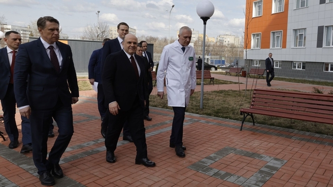 Михаил Мишустин посетил рязанский областной клинический онкологический диспансер предпросмотр