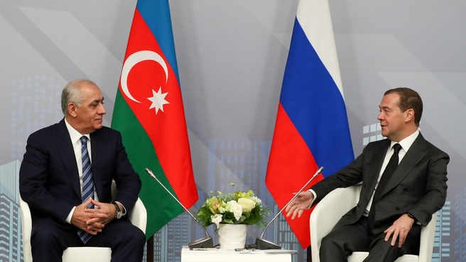 Встреча с Премьер-министром Азербайджанской Республики Али Асадовым