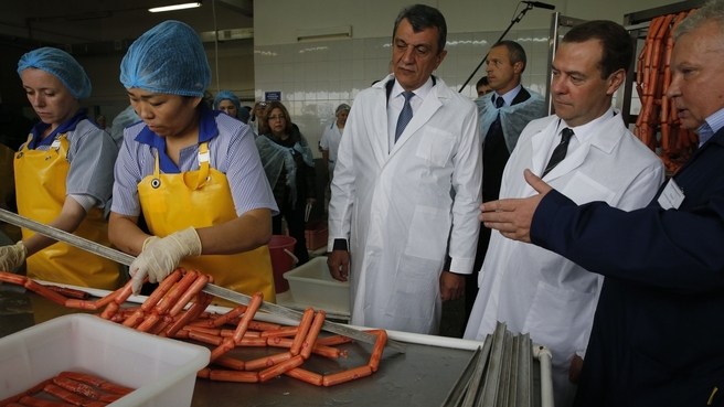 Посещение мясоперерабатывающего предприятия ООО «Пиката»
