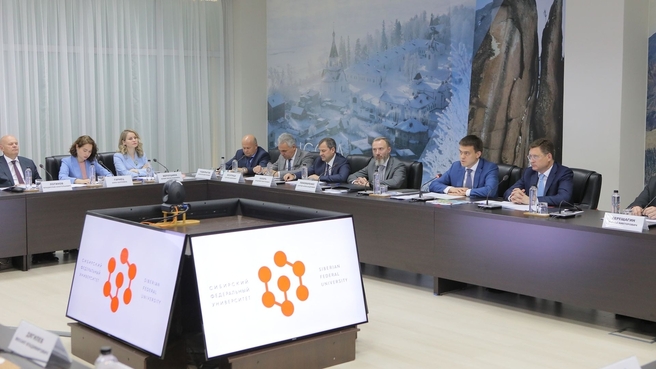 Александр Новак провёл совещание по подготовке и проведению празднования 400-летия со дня основания города Красноярска