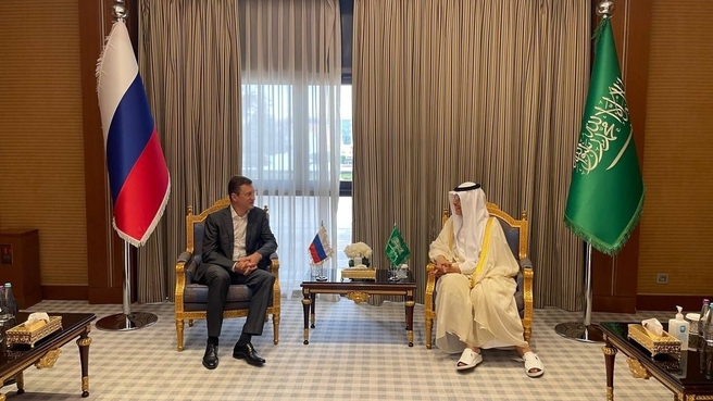 Alexander Novak’s meeting with Saudi Arabia's Energy Minister Prince Abdulaziz bin Salman