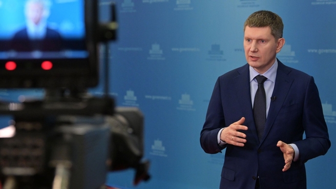 Министр экономического развития Максим Решетников