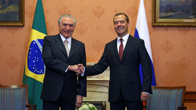 Meeting with Michel Temer, Vice President of the Federative Republic of Brazil