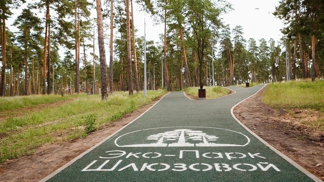 Эко-парк «Шлюзовой», город Тольятти Самарской области