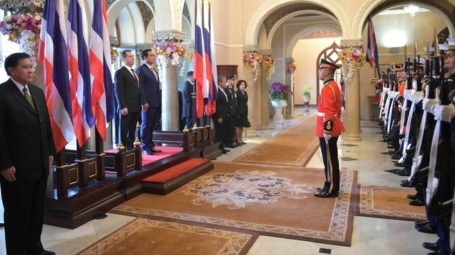 Dmitry Medvedev visits the Kingdom of Thailand