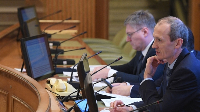 Дмитрий Григоренко на совещании со статс-секретарями федеральных министерств и ведомств