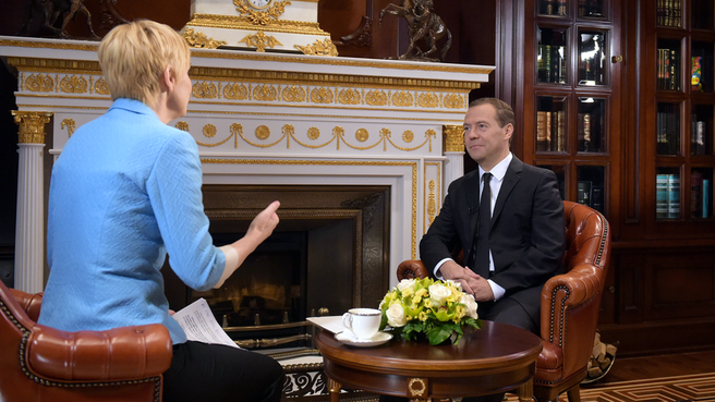 Dmitry Medvedev’s interview with Slovenian radio and television company RTV Slovenija