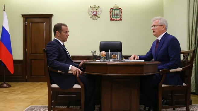 Встреча с губернатором Пензенской области Иваном Белозерцевым