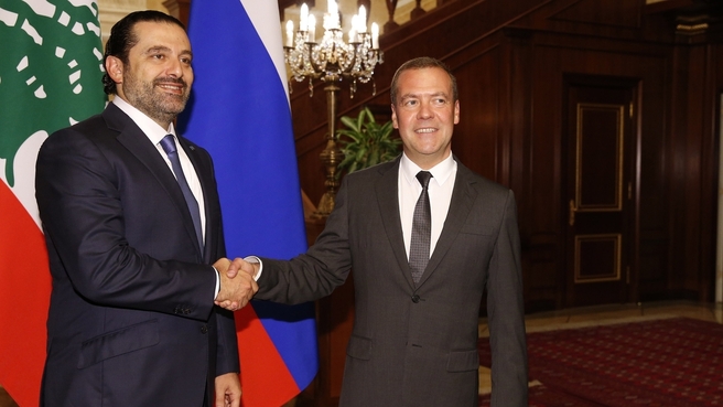 Meeting with Lebanon’s President of the Council of Ministers Saad Hariri