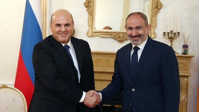 Meeting with Prime Minister of the Republic of Armenia Nikol Pashinyan