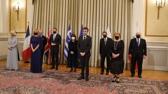 Официальный обед от имени Президента Греции Катерины Сакелларопулу