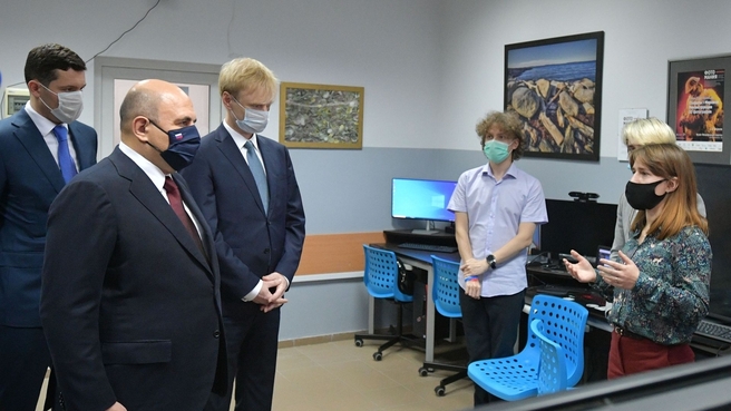 Михаил Мишустин посетил Балтийский федеральный университет имени Иммануила Канта