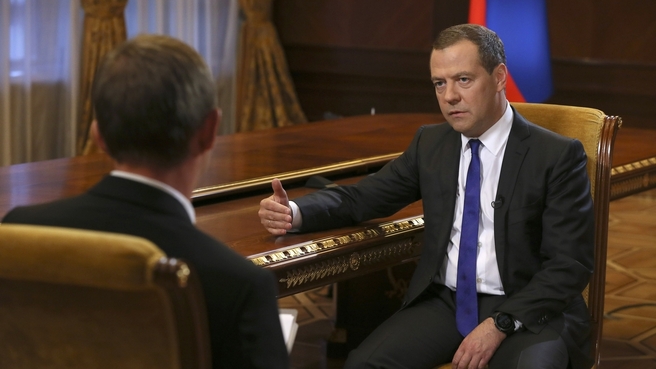 Dmitry Medvedev’s interview with Kommersant newspaper
