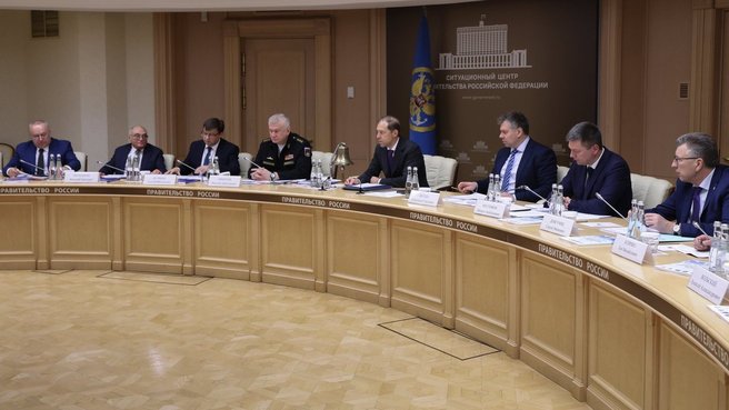 Денис Мантуров провёл очередное заседание Морской коллегии