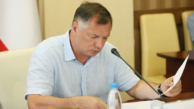Марат Хуснуллин провёл рабочее совещание в Симферополе по развитию Крыма и Севастополя