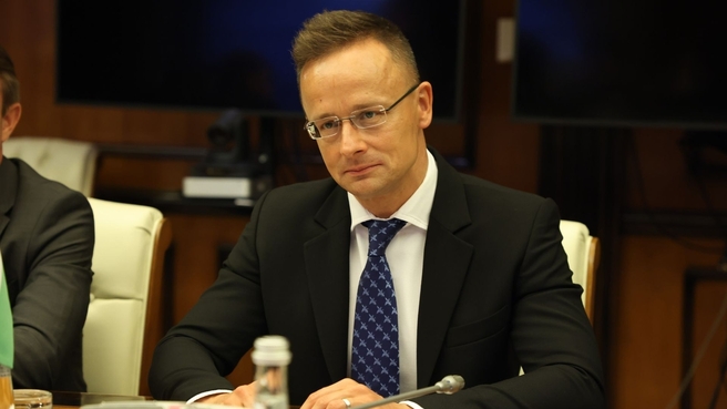 Peter Szijjarto, Hungarian Minister of Foreign Affairs and Trade