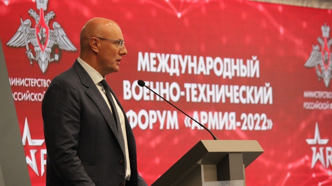 Дмитрий Чернышенко принял участие в Международном военно-техническом форуме «Армия-2022»