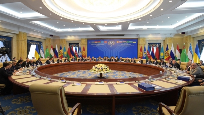 Заседание Совета глав правительств государств – участников СНГ в широком составе
