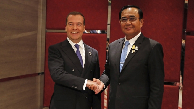 Встреча с Премьер-министром Королевства Таиланд Праютом Чан-Очой