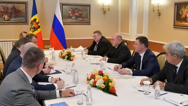 Встреча с Премьер-министром Молдавии Ионом Кику