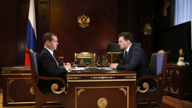 Встреча с генеральным директором «Почты России» Николаем Подгузовым