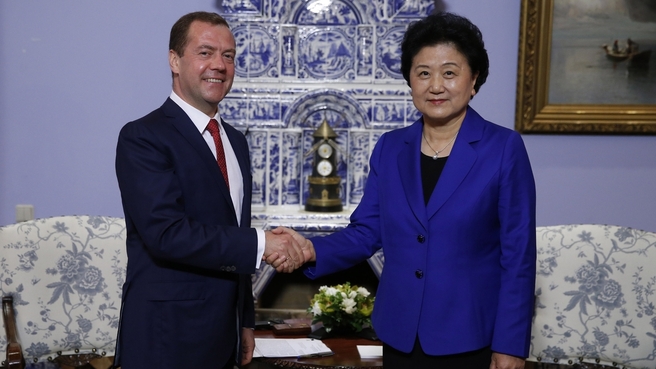 Meeting with Liu Yandong, Vice Premier of the State Council of the People's Republic of China