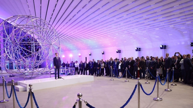 Александр Новак принял участие в церемонии открытия павильона «Атом» на выставке «Россия»