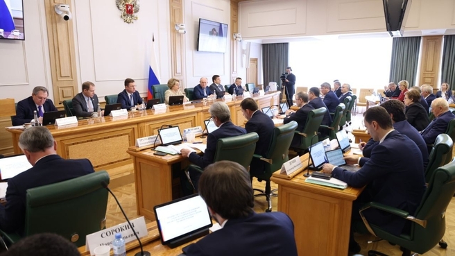 Александр Новак выступил на заседании Совета по вопросам газификации субъектов Российской Федерации при Совете Федерации
