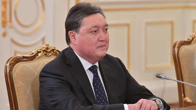 Prime Minister of the Republic of Kazakhstan Askar Mamin