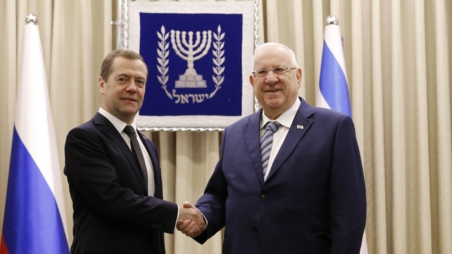 Meeting with Israeli President Reuven Rivlin
