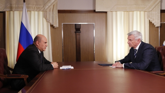 Встреча с губернатором Магаданской области Сергеем Носовым