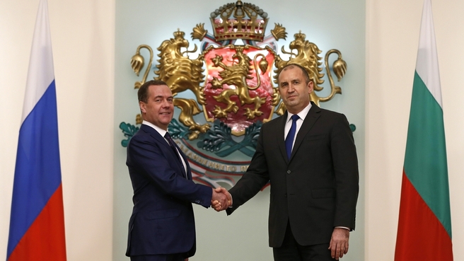 Встреча с Президентом Болгарии Руменом Радевым