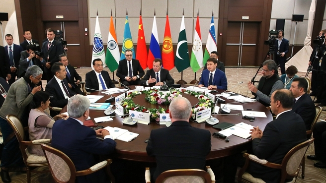 The restricted attendance meeting of the SCO Heads of Government Council