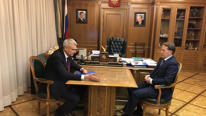 Встреча с губернатором Магаданской области Сергеем Носовым