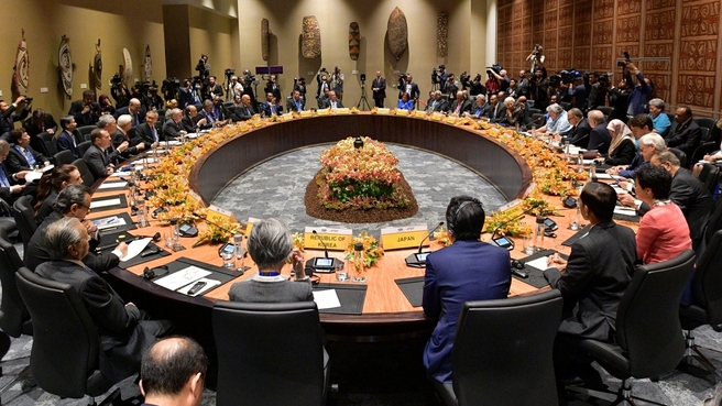 APEC leaders’ meeting with Pacific Island nations leaders