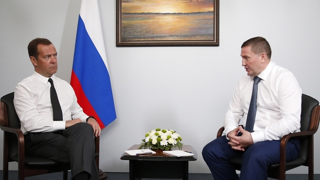Встреча с губернатором Волгоградской области Андреем Бочаровым