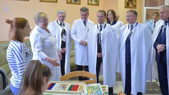 Посещение Республиканского научно-практического центра радиационной медицины и экологии человека в Гомеле