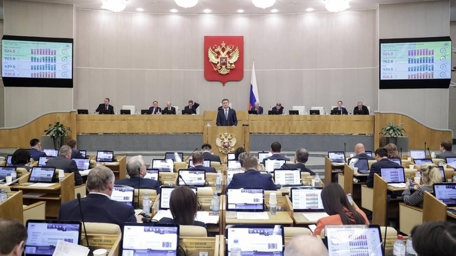 Александр Новак выступил на «правительственном часе» в Государственной думе