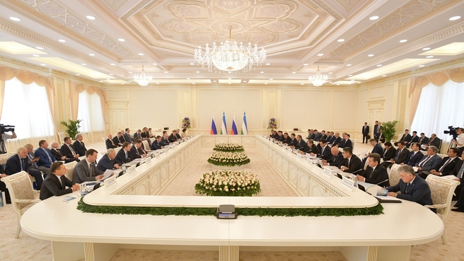 Meeting of the Joint Commission at the level of the heads of government of Russia and Uzbekistan