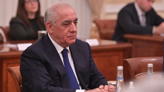 Российско-азербайджанские переговоры. Премьер-министр Азербайджана Али Асадов