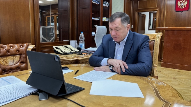 Марат Хуснуллин выступил на Пленарном заседании «Российской строительной недели-2022»