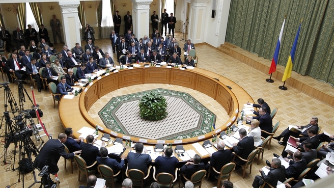 Заседание Комитета по вопросам экономического сотрудничества Российско-Украинской межгосударственной комиссии