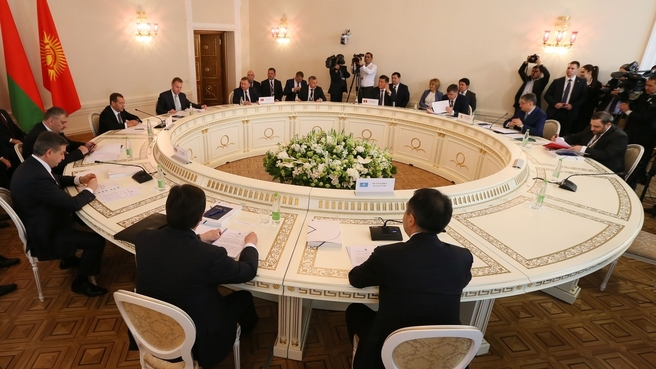 Заседание Евразийского межправительственного совета в узком составе