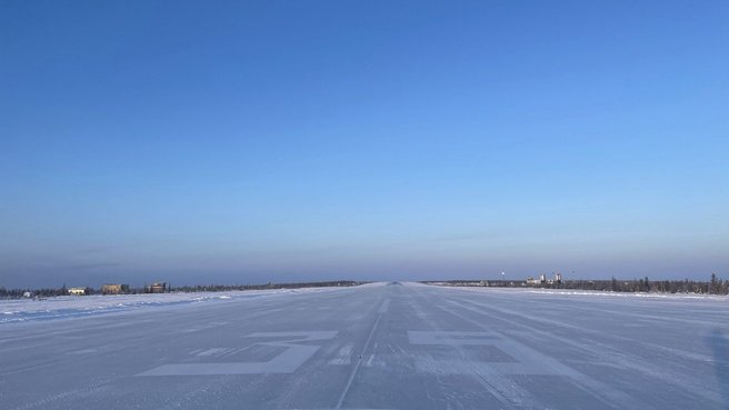 Марат Хуснуллин: В аэропорту Полярный в Якутии ввели в эксплуатацию часть взлётно-посадочной полосы