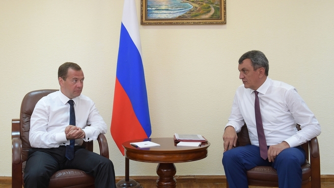 Встреча с губернатором Севастополя Сергеем Меняйло