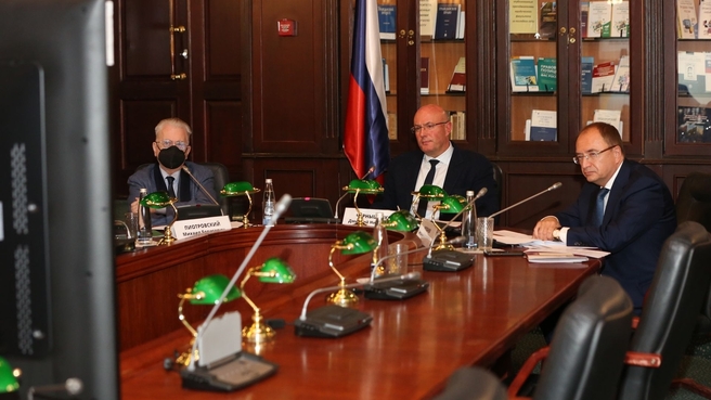 Дмитрий Чернышенко провёл заседание оргкомитета по подготовке к празднованию 300-летия Санкт-Петербургского государственного университета